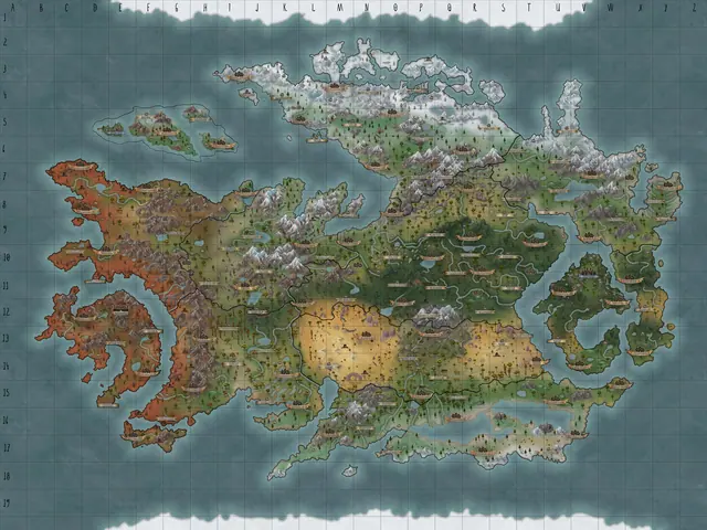 Map grid